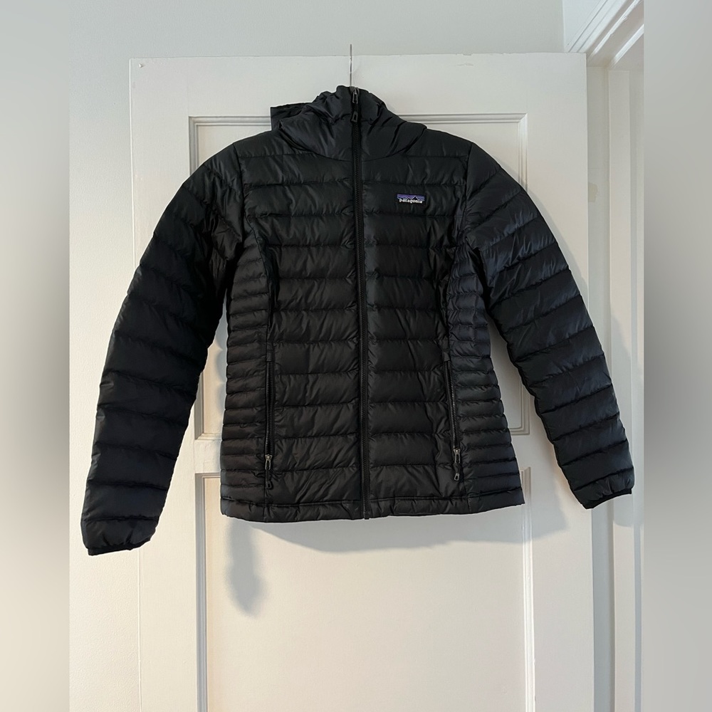 Patagonia Black Jacket w/ Hood